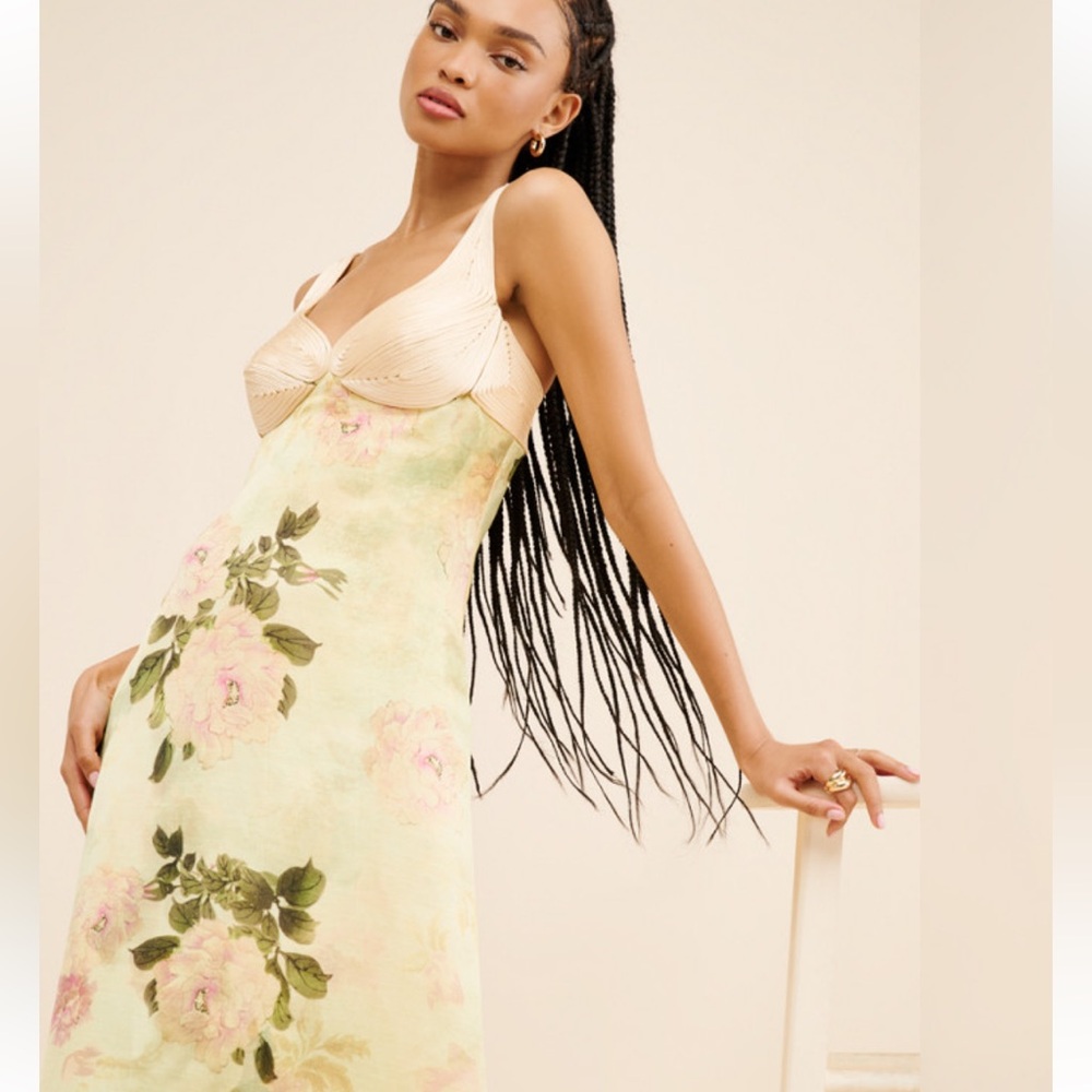 Geisha designs floral maxi dress